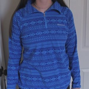 Columbia Quarter Zip Top